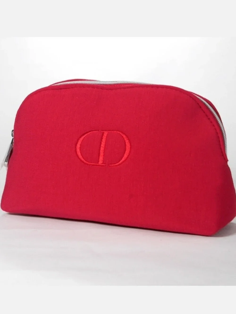 Christian Dior Red Cosmetic Pouch NWOT